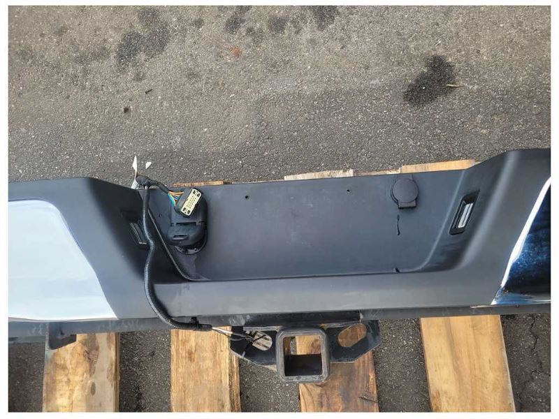 2018-2020 Ford F150 4x4 Pickup Truck Rear Bumper Receiver Hitch Chrome - The Parts Farm