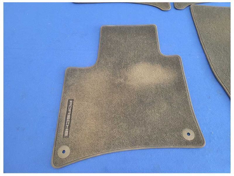 2012-2017 Porsche 911 Turbo Floor Mats Carpet Cover Front Back Black - The Parts Farm