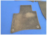 2012-2017 Porsche 911 Turbo Floor Mats Carpet Cover Front Back Black - The Parts Farm
