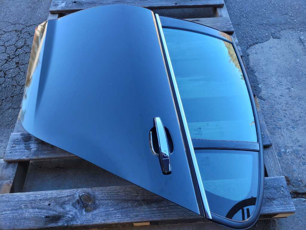 2014-2017 Chevrolet SS Sedan Driver Left Rear Door Shell Paint Black 2602 - The Parts Farm