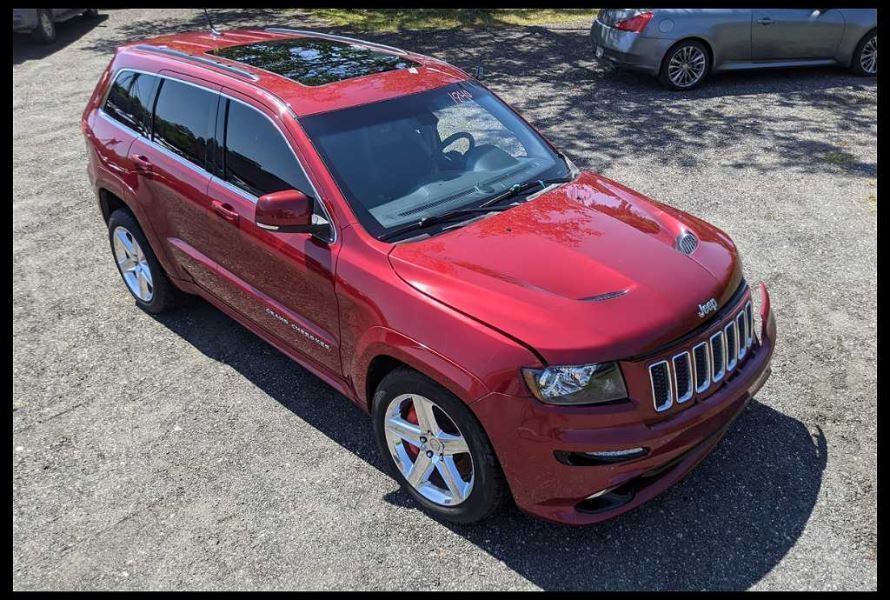 2012-2013 Jeep Grand Cherokee SRT-8 Passenger Right Door Handle Front Interior - The Parts Farm