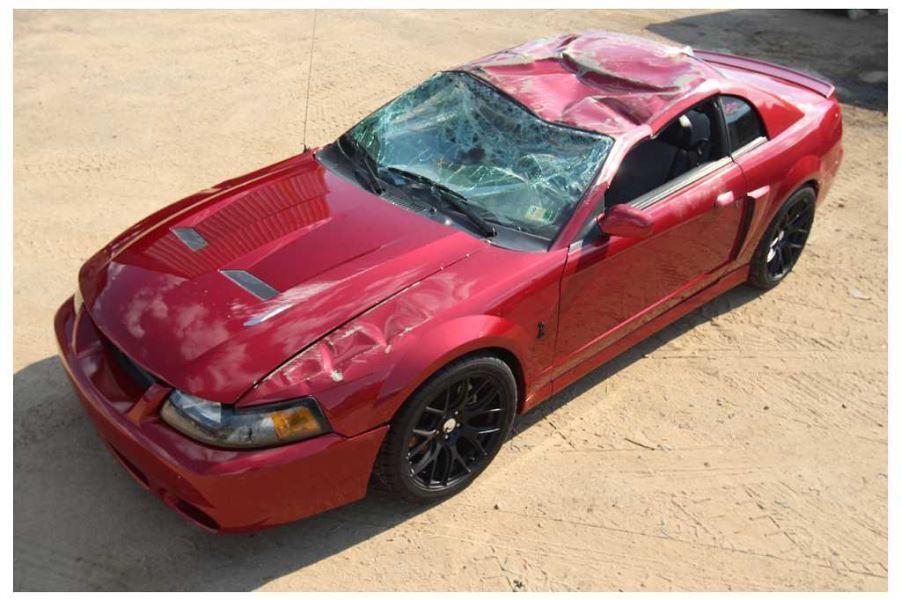 2003-2004 Ford Mustang Cobra SVT DOHC 4.6L K Member Frame Support Engine Cradle - The Parts Farm