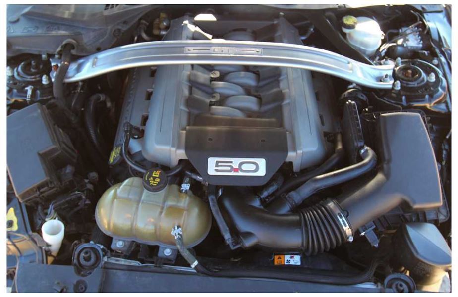 2015 2016 2017 Ford Mustang GT Upper Sight Shield Radiator Cover Shroud - The Parts Farm