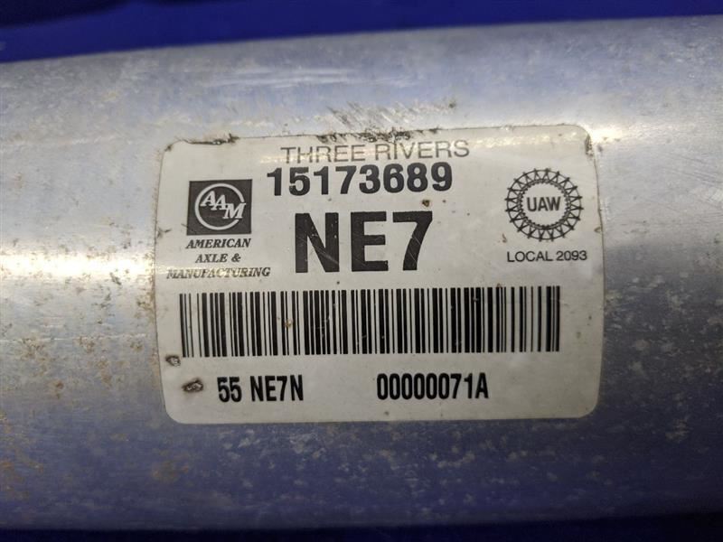 2003-2006 Chevrolet SSR Aluminum Drive Shaft Automatic Transmission - The Parts Farm