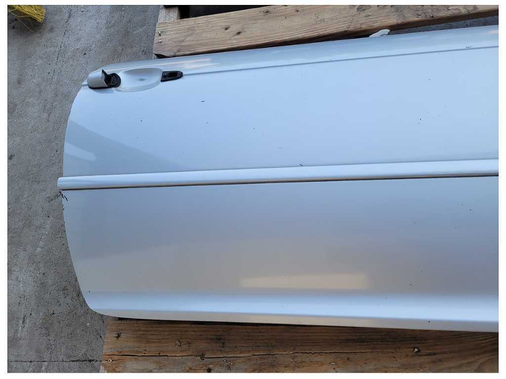 2003 BMW M3 Coupe Passenger Front Door Shell Paint Silver 1899 - The Parts Farm