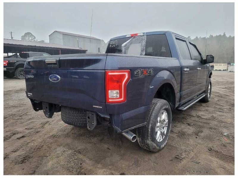 2015-2017 Ford F150 4x4 Pickup Truck Driver Rear Door Handle Pull Paint 2505 - The Parts Farm