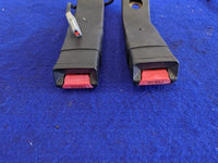 1994-1995 Ford Mustang Cobra GT Front Seatbelt Buckles Coupe Black Center - The Parts Farm