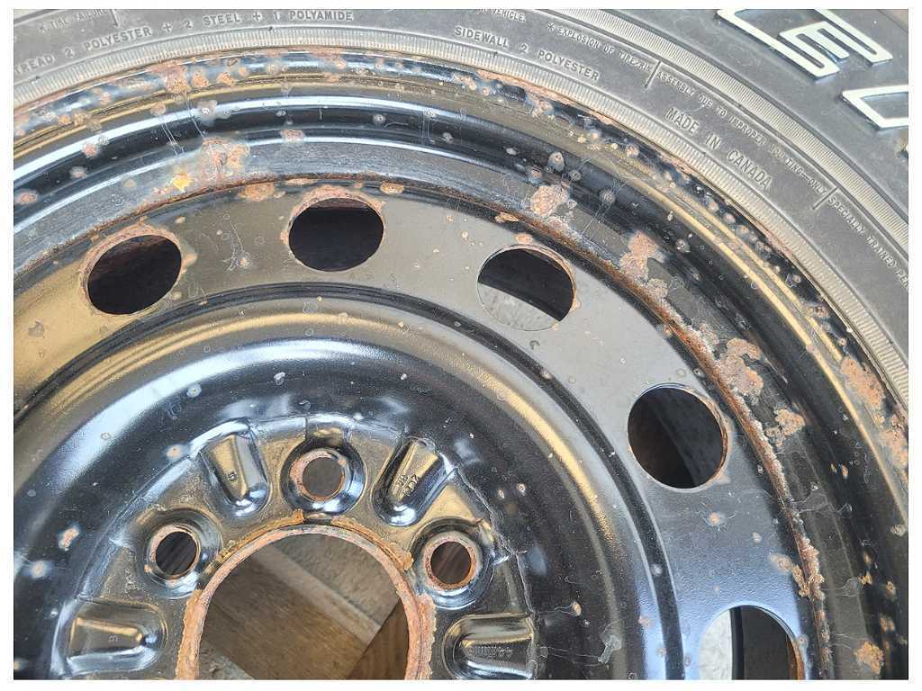 2015-2020 Ford F150 4x4 Pickup Truck Wheel 18x7.5 Steel Spare 12 Hole Tire 2576 - The Parts Farm