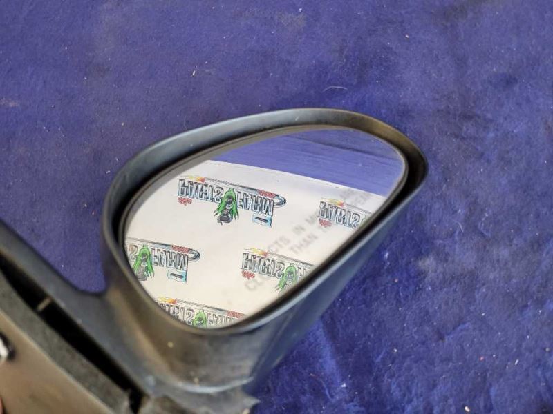 1999-2004 Ford Mustang Cobra SVT DOHC 4.6L Passenger Rear View Mirror Black 2276 - The Parts Farm