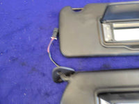 2003-2006 Chevrolet SSR Pickup Truck Pair Sun Visors Shade Light Black - The Parts Farm