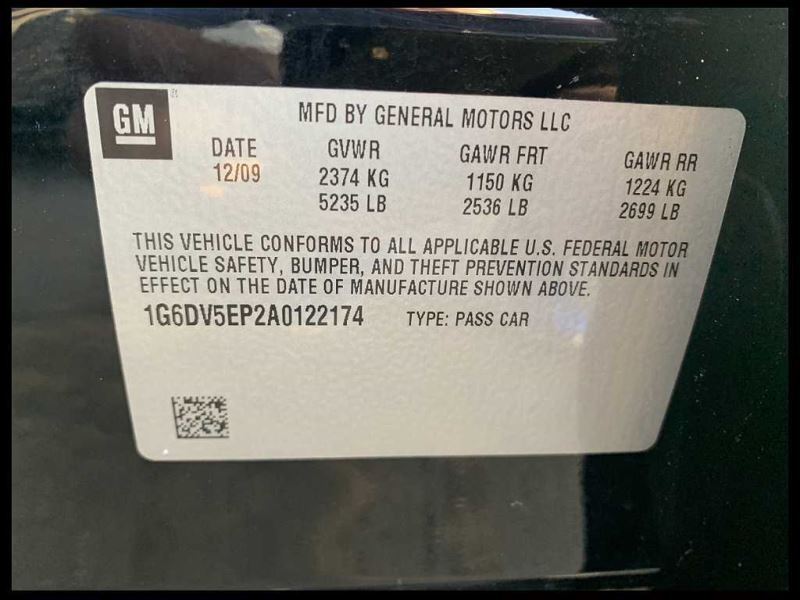 2010-2013 Cadillac CTS-V 6.2L Driver Passenger Sun Visor Dimmer Vanity Pack - The Parts Farm