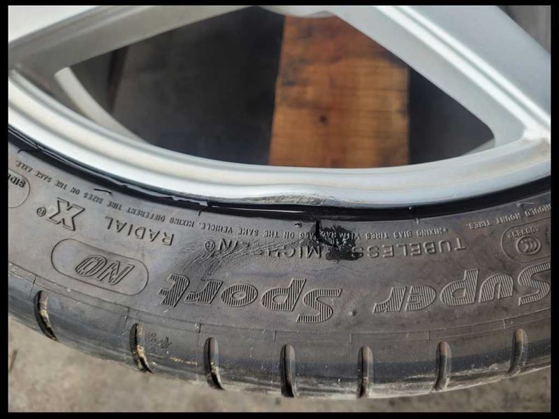 2015-2021 Ford Mustang GT S550 3 Wheels Velgen 20x9 20x10.5 Silver Spoke Rash - The Parts Farm