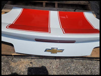 2014-2015 Chevrolet Camaro SS Coupe Rear Back Deck Lid Spoiler D80 Paint White - The Parts Farm