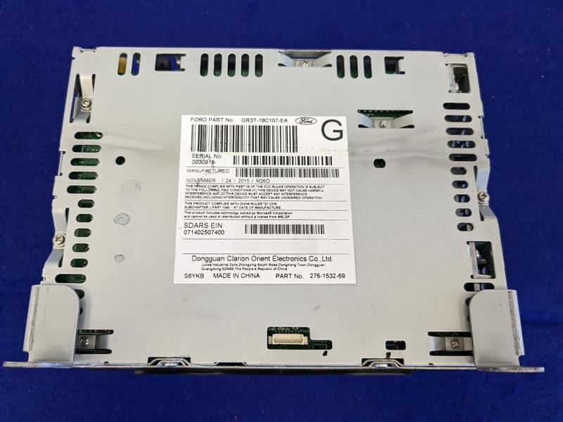 2016 Ford Mustang GT350 Shelby SYNC 3 Navigation Receiver Screen Audio2217 - The Parts Farm