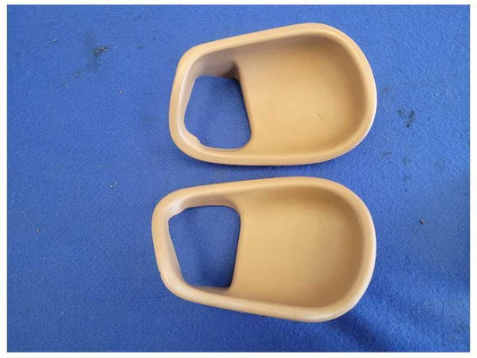 1994-1998 Ford Mustang GT 5.0L Door Handle Bezels Covers Trim Panels Tan 2521 - The Parts Farm