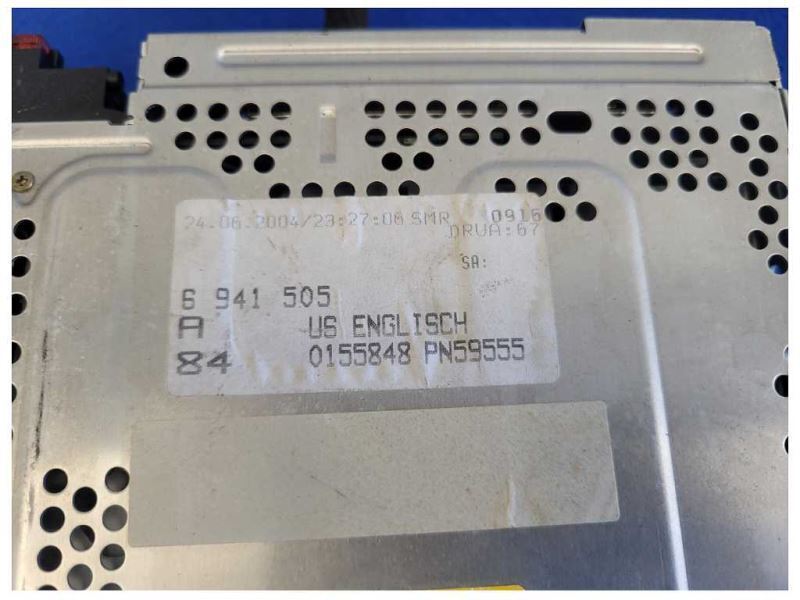 2001-2006 BMW M3 E46 M/T Coupe Radio Receiver Front Audio Head Unit 2445 - The Parts Farm