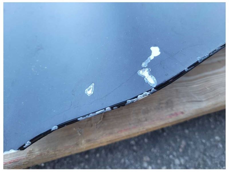 1994-1995 Ford Mustang GT 5.0L Front Hood Shell Bonnett *Scuffs* Paint NA 2521 - The Parts Farm