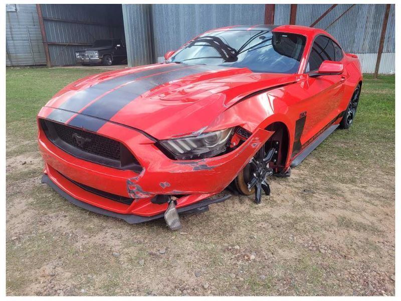 2015-2017 Ford Mustang GT S550 Driver Left Taillight Lamp Brake Lens Light 2483 - The Parts Farm