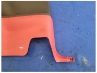 1994-1998 Ford Mustang GT Coupe Driver LH Rear Quarter Plastic Trim Red Black - The Parts Farm