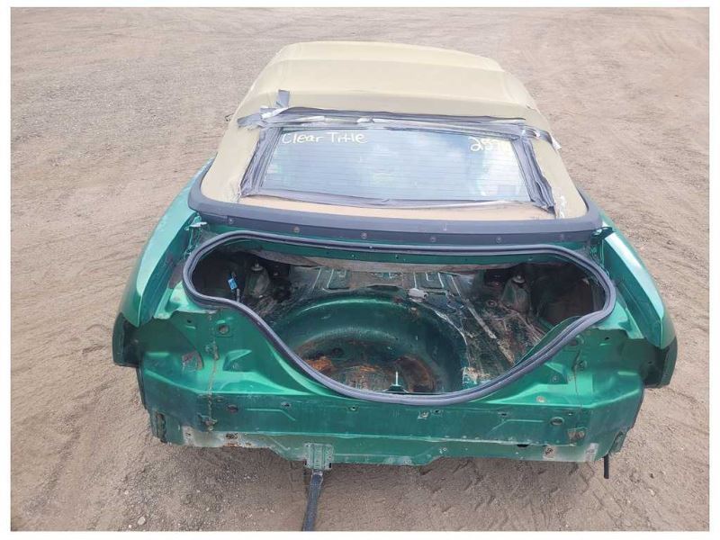 Stock 2570. 1999 Ford Mustang Cobra SVT Frame Shell Body Clear Title Project 2570 - The Parts Farm