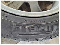 2013-2014 Ford Mustang GT S197 Wheel 18x8 Silver 5 Spoke Painted Tire - The Parts Farm