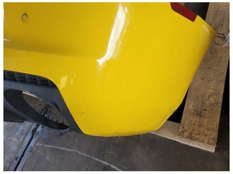 2010-2013 Chevrolet Camaro Rear Bumper Cover Park Assist UD7 Paint Yellow 2355 - The Parts Farm