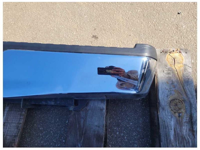 2015-2020 Ford F150 4x4 Pickup Truck Rear Bumper Receiver Chrome *Dent* 2490 - The Parts Farm