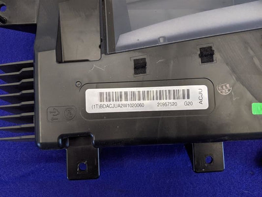 2012-2015 Chevrolet Camaro SS Heads up Display View Cluster Dashboard Panel