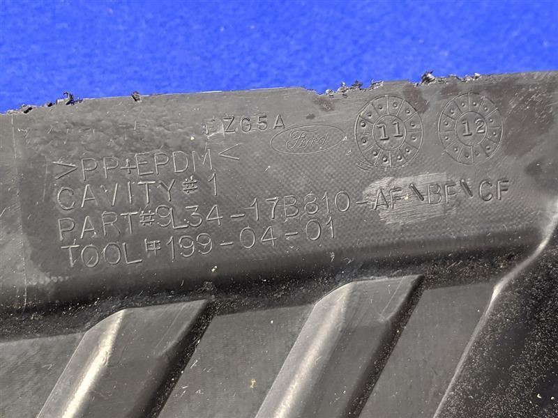 2009-2014 Ford F150  Pickup Truck Rear Bumper Pad Black Molded Step Crash Rear - The Parts Farm