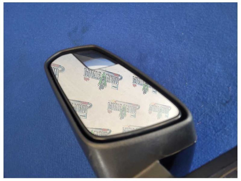 2013-2014 Ford Mustang GT Driver LH Rear View Mirror Spotter Glass Paint UA 2597 - The Parts Farm