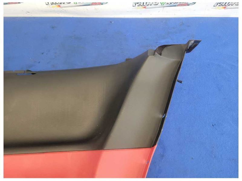 1994-1998 Ford Mustang GT Coupe Passenger Rear Quarter Plastic Trim Red Black - The Parts Farm