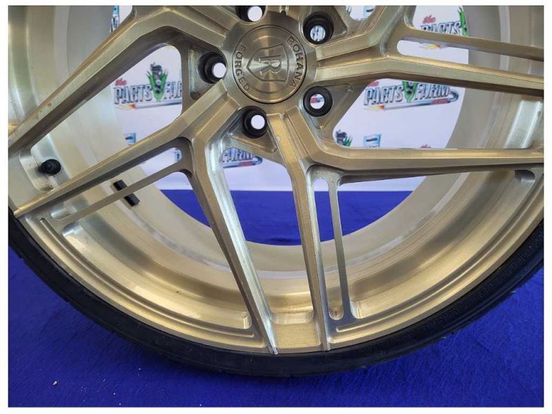 2014 Audi R8 V10 Coupe wheel 20x9 Rohana Forged Wall Art *Scuffs* 2136 - The Parts Farm