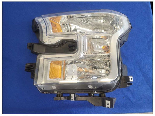 2015-2017 Ford F150 Pickup Truck Driver Headlight Halogen Lamp Light Front 2575 - The Parts Farm