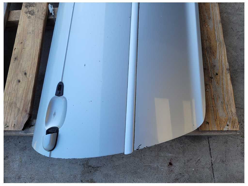 2003 BMW M3 Coupe Passenger Front Door Shell Paint Silver 1899 - The Parts Farm