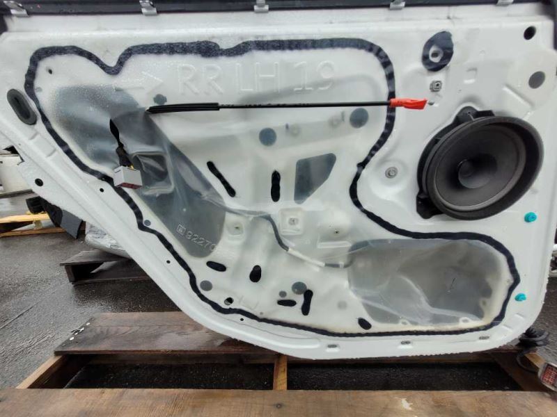 2014-2017 Chevrolet Caprice 6.0L Sedan Driver Left Back Rear Door Shell White - The Parts Farm