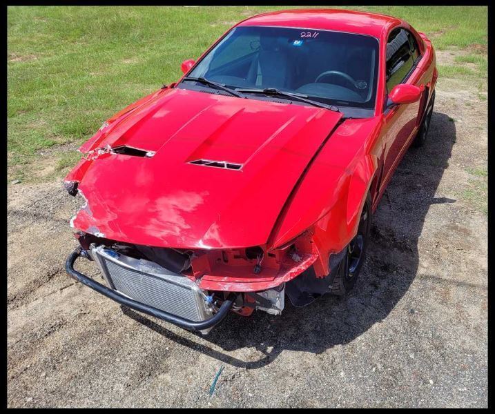 2003-2004 Ford Mustang Cobra SVT DOHC 4.6L Reservoir Washer Windshield Glass - The Parts Farm