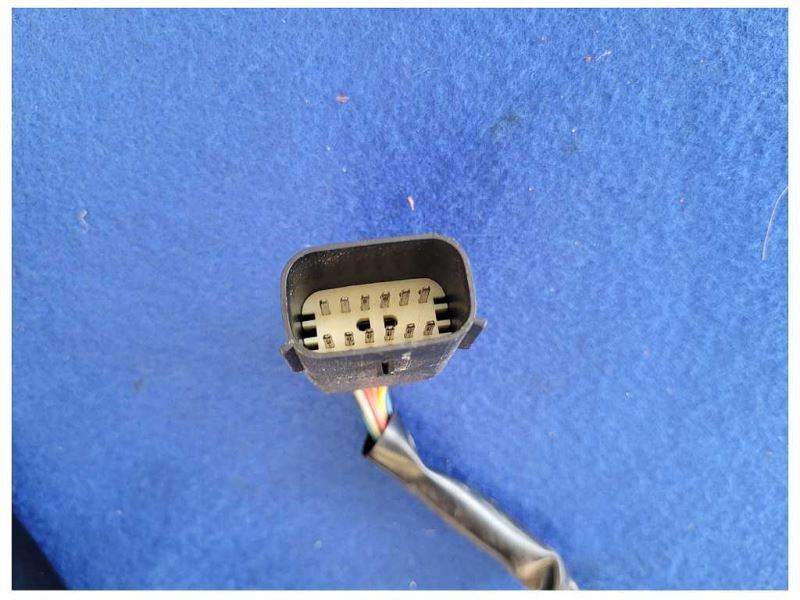 2015-2020 Ford Mustang GT S550 Driver Rear View Mirror BLIS Paint Black 2564 - The Parts Farm