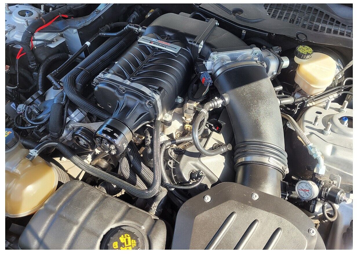 53k 2015-2017 Ford Mustang GT Roush Supercharged 5.0 Engine Auto Trans 6r80 Kit - The Parts Farm