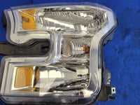 2015-2017 Ford F150 4x4 Pickup Truck Driver Left Front Headlight Lamp Lens 2482 - The Parts Farm