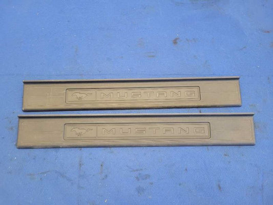 2015-2023 Ford Mustang GT S550 Pair Door Sill Plates Scuff Panel Side Cover 2467 - The Parts Farm