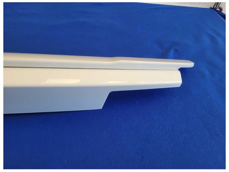 2024 Ford Mustang GT S650 White Spoiler Rear Deck Wing Paint M42 - The Parts Farm