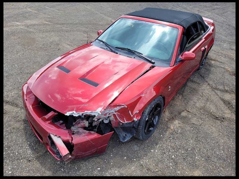 2003-2004 Ford Mustang Cobra SVT DOHC 4.6L Front Passenger Bezel Fog Light Lamp - The Parts Farm