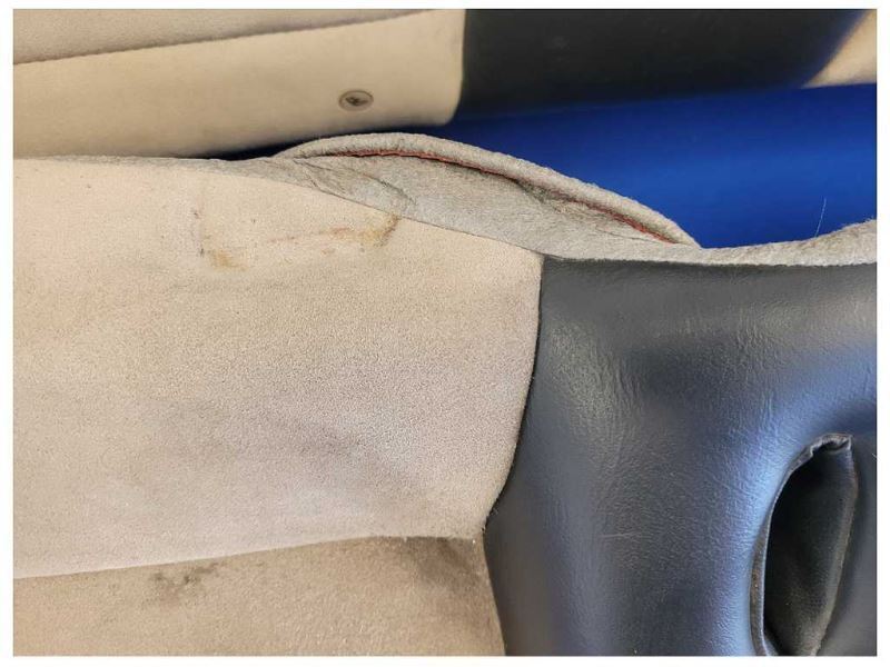 2003-2004 Ford Mustang Cobra SVT Convertible Parchment Rear Seat Tan 1831 - The Parts Farm