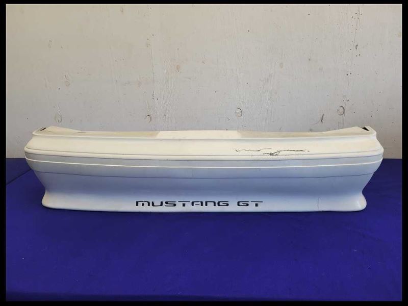1987-1993 Ford Mustang GT 5.0L Rear Back Bumper Cover Skirt Scuffs Scratches - The Parts Farm