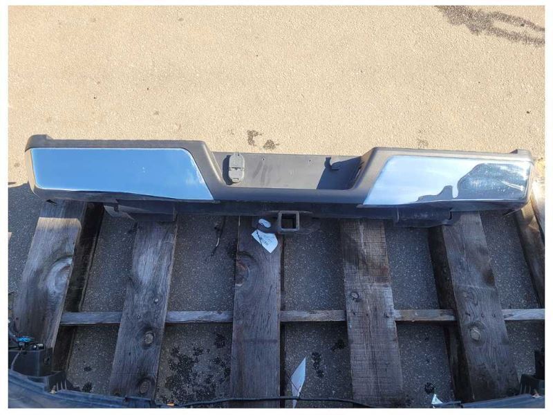 2015-2020 Ford F150 4x4 Pickup Truck Rear Bumper Receiver Chrome *Dent* 2490 - The Parts Farm