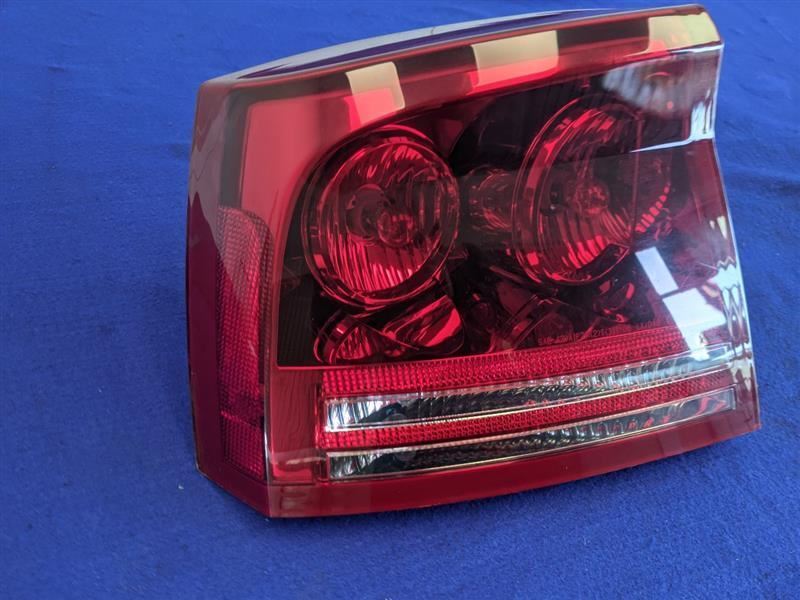2006-2008 Dodge Charger SRT8 6.1L Driver Left LH Taillight Lamp Lens Red - The Parts Farm