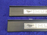 2015-2023 Ford Mustang GT S550 Pair Door Sill Plates Scuff Lighted Light 2279 - The Parts Farm