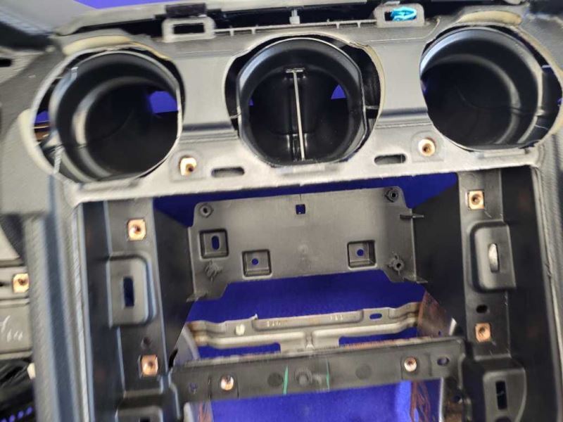 2015-2017 Ford mustang GT S550 Dash Panel Board No Gauge Pack Vent Bezel Trim - The Parts Farm