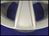 2011-2014 Mercedes Benz C Class Set Wheels 17x7.5 17x8.5 Silver Staggered Rash - The Parts Farm