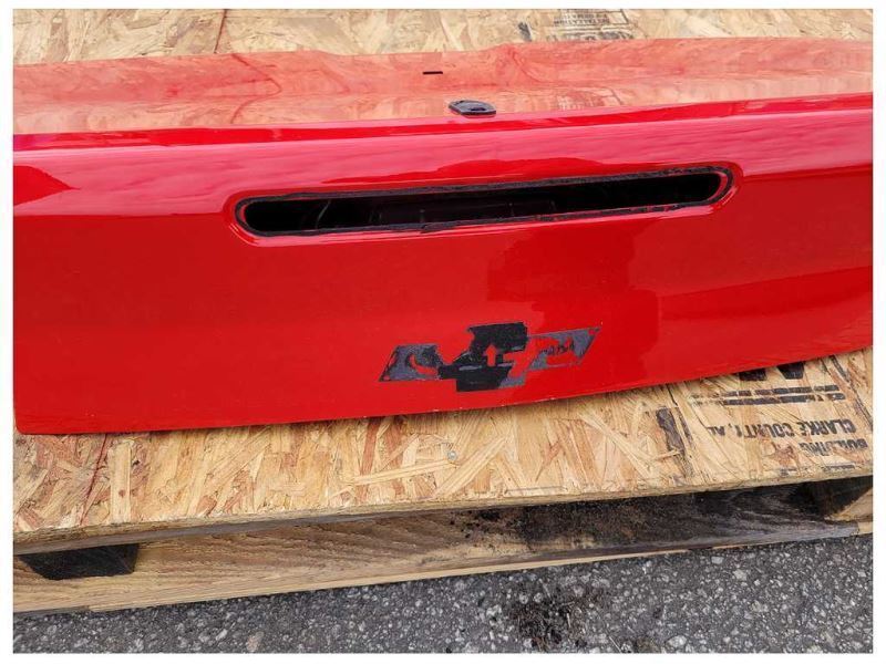 2019-2020 Chevrolet Camaro SS Rear Deck Lid Trunk No Spoiler Paint Red C124 - The Parts Farm
